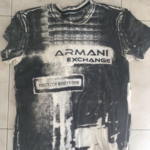 Mens T-shirt Armani exchange